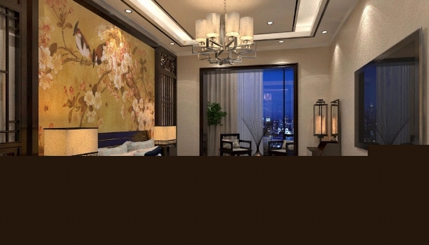 125㎡/三室兩廳兩衛(wèi)/中式